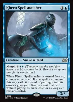 2x Kheru Spellsnatcher DSC NM MTG - Image 1