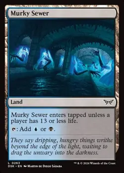 2x Murky Sewer - Foil DSK NM MTG - Image 1