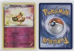 Whimsicott Reverse Foil Pokemon XY Fates Collide #71 0w6 - Image 3