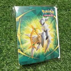 Pokemon TCG Mini Portfolio Binder (60-Pocket) Arceus Collector Chest New/Sealed - Image 1