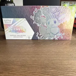 Pokemon Prismatic Evolutions Super Premium Collection SPC Pokemon Factory Sealed - Image 1