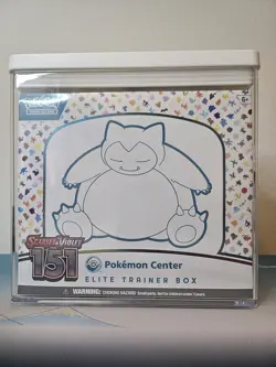 151 Pokemon Center ETB Elite Trainer Box Scarlet & Violet Pokemon TCG Sealed - Image 1