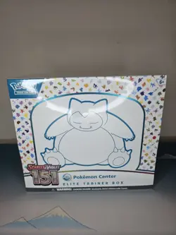 151 Pokemon Center ETB Elite Trainer Box Scarlet & Violet Pokemon TCG Sealed - Image 2