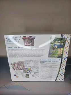151 Pokemon Center ETB Elite Trainer Box Scarlet & Violet Pokemon TCG Sealed - Image 3