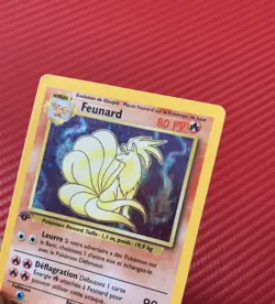 Carte Pokemon Feunard 12/102 Edition 1 Set de Base Wizards FR - Image 2