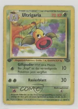 Weepinbell German 1st Ed. Pokemon Jungle #48 1999 15fy - Image 1