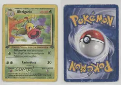 Weepinbell German 1st Ed. Pokemon Jungle #48 1999 15fy - Image 3