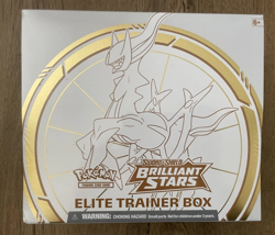 Pokemon TCG SWSH Sword & Shield Brilliant Stars ETB Elite Trainer Box NEW SEALED - Image 1