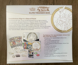 Pokemon TCG SWSH Sword & Shield Brilliant Stars ETB Elite Trainer Box NEW SEALED - Image 2