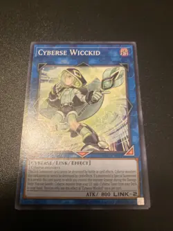 Cyberse Wicckid - SAST-EN044 - Common - Unlimited Edition YuGiOh NM - Image 1