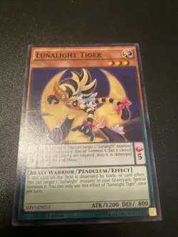 Yugioh! Lunalight Tiger - SHVI-EN013 - Common - 1st Edition VLP , English - Image 1
