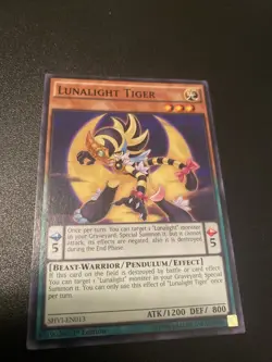 Yugioh! Lunalight Tiger - SHVI-EN013 - Common - 1st Edition VLP , English - Image 2