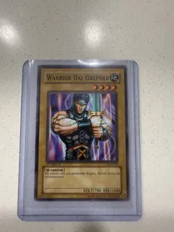 1x Warrior Dai Grepher MINT 1st Edition LOD-020 Legacy of Darkness Yugioh - Image 1