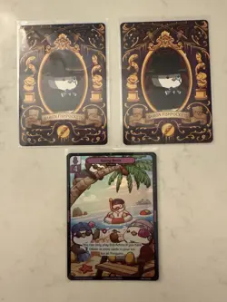 NEW! Pudgy Penguin Vibes TCG Spring Break SDCC 2025 Promo Card + 2X Fishpocket - Image 2