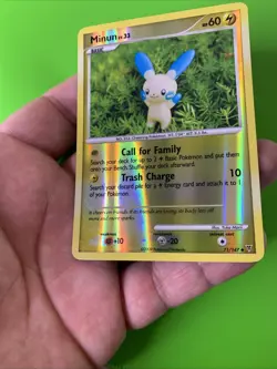 Minun 71/147 Supreme Victors Reverse Holo Pokemon Card MP - Image 5