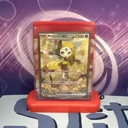 MELOETTA EX 167/086 SIR SPECIAL ILLUSTRATION RARE Pokemon S&V BLACK BOLT ENGLISH - Image 1
