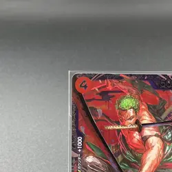 Zoro ST21-015 Flagship Battle 2025 Top 8 Prize Promo ONE PIECE Card Japanese - Image 2
