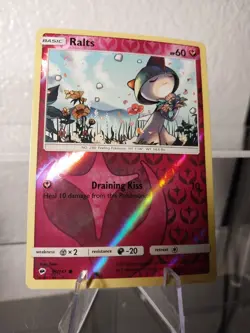 Pokemon - Burning Shadows - Ralts 91/147 Reverse Holo LP/NM Card - Image 1