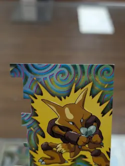 Pokemon TOPPS The Movie Animation Non Holo DIE CUT Alakazam EV9 of 12 Free Ship! - Image 2