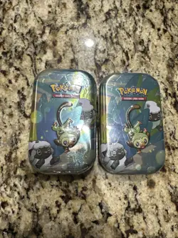 2x Pokemon Trading Card Collectors Mini Tins - Brand New & Sealed - Image 1