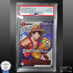 PSA 10 Luffy ST21-014 Flagship Battle 2025 Top Prize ONE PIECE Card Japanese - Image 1