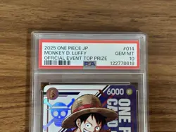 PSA 10 Luffy ST21-014 Flagship Battle 2025 Top Prize ONE PIECE Card Japanese - Image 2