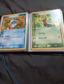 Pokemon Jumbo Card Lot of 29 Cards Whit Binder - Image 5