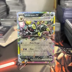 Pokemon TCG Umbreon EX 060/131 Double Rare Holo Card Prismatic Evolutions - Image 1