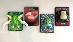 POKEMON LOT of 11 BURGER KING POWER CARDS + FIGURES PENCIL TOPPERS VIEWERS - Image 2