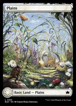2x Plains (#263) - Foil BLB LP MTG - Image 1