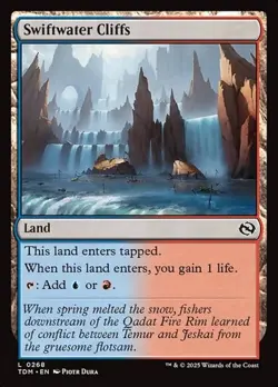 2x Swiftwater Cliffs - Foil TDM NM MTG - Image 1