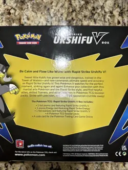 Pokemon TCG Single Rapid Strike Urshifu V Booster Box 820650828430 - Image 4