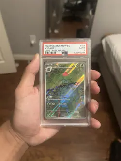 2023 POKEMON MEW EN-151 ILLUSTRATION RARE #167 IVYSAUR PSA 9 - Image 1