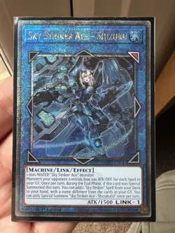 Sky Striker Ace - Shizuku RA03-EN043 | Quarter Century Secret Rare | Yugioh - Image 2