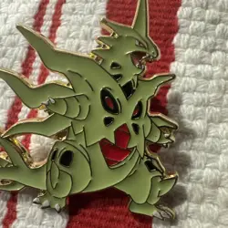 Pokemon MEGA TYRANITAR COLLECTOR'S PIN - Image 2