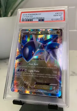 LATIOS EX XY72 Dragon Holo 2015 Pokemon XY (Black Star Promo) Gem Mint PSA 10 - Image 1