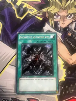 DARK WORLD DEALINGS COMMON GERMAN SDGU-EN026 DE026 LIGHT PLAY YUGIOH - Image 1