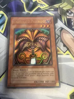 EXODIA THE FORBIDDEN ONE PORTUGUESE 1ST LOB-124 LDB-P124 LIGHT PLAY YUGIOH - Image 1