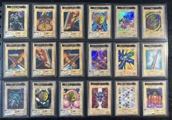 Yu-Gi-Oh! Yugioh Japanese Bandai Version Full Complete 118-Card Set - Image 3