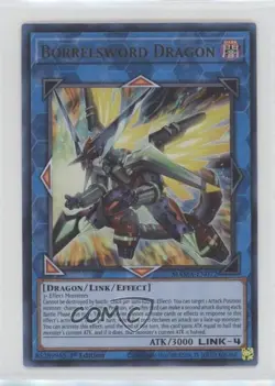 Borrelsword Dragon 1st Ed. YuGiOh Magnificent Mavens #MAMA-EN072 02l5 - Image 1