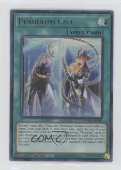 Pendulum Call 1st Ed. YuGiOh Magnificent Mavens #MAMA-EN085 7ba - Image 1