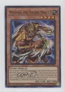 Mudora the Sword Oracle 1st Ed. YuGiOh Magnificent Mavens #MAMA-EN026 7ba - Image 1