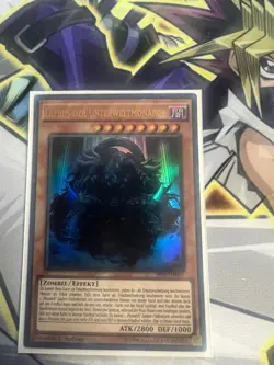 EREBUS THE UNDERWORLD MONARCH GERMAN SR01-EN001 DE001 LIGHT PLAY YUGIOH - Image 1