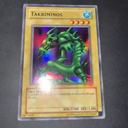 MP1-006 Takriminos Super Rare Unlimited Edition Yugioh Card - Image 1