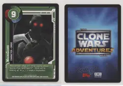 2011 Star Wars: Clone Wars Adventures Trading Card Game Magnaguard #42 0t2 - Image 3