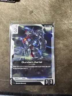 Gundam Card Game Singles GD01-070 R Gundam Aerial New Type Rising - Image 1