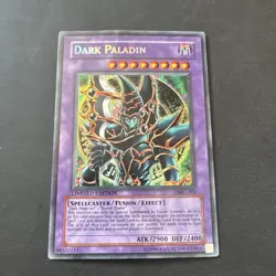 Dark Paladin- DMG-001 Secret Rare Promo-YuGiOh! MP - Image 1