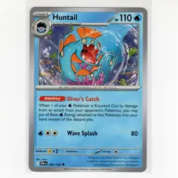 Pokemon TCG Huntail 055/182 SV: Destined Rivals Regular Uncommon Card EN-NM 2025 - Image 1