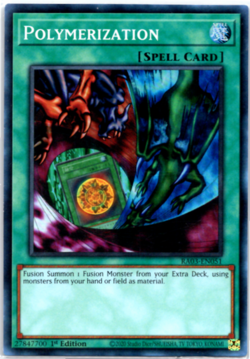 Polymerization - RA03-EN051 - Super Rare - 1st Edition - Yugioh - Image 1