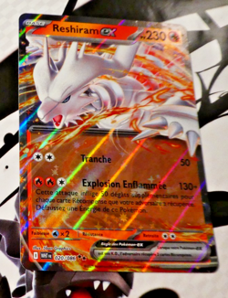 Pokemon Flamme Blanche Francais Card Holo Carte Reshiram EX 020/086 FR WHT Mint - Image 1